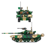Tank building blocks set  Russian T90 lego Military Main battle tank blocks toys Compatible Lego Tank