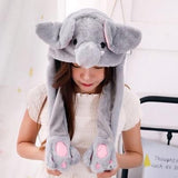 Jumping Hats Children Women Warm Plush