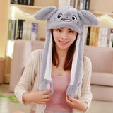 Jumping Hats Children Women Warm Plush