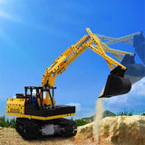 544pcs Assembled City Technic Engineering Excavator RC Car Building blocks Compatible Lego Set