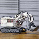RC Liebherr R 9800 Excavator Motor Car building blocks Compatible Lego Technic Building Blocks