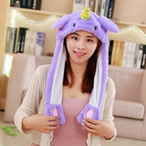 Jumping Hats Children Women Warm Plush