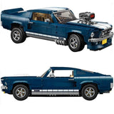 1648pcs GT500 1967 Creator Expert Ford Mustang Building Block Compatible Lego car set