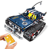 RC Remote Control Suspension Vehicle Building Blocks Kits Tracked Racer Car Compatible Lego Set
