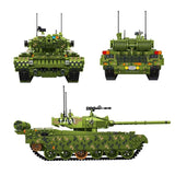 Tank building blocks set 99 Tank blocks Military Series toys Compatible Lego Tank