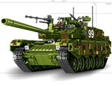 Tank building blocks set 99 Tank blocks Military Series toys Compatible Lego Tank