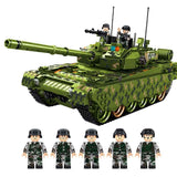 Tank building blocks set 99 Tank blocks Military Series toys Compatible Lego Tank