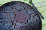 12"/30 cm tongue drum handpan hank drum