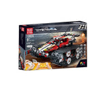 Remote control track high speed building blocks Car Kits Compatible Lego Set