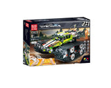 Remote control track high speed building blocks Car Kits Compatible Lego Set
