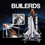 1230pcs Space Shuttle Expedition Mould Building blocks Toy Compatible Lego Set