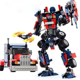 Transformation Robot Building blocks Set Big Truck Building Blocks toys Compatible Lego Set