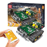 RC Remote Control Suspension Vehicle Building Blocks Kits Tracked Racer Car Compatible Lego Set