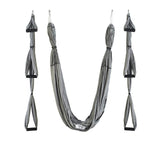 Aerial Yoga Hammock 6 Handles Strap, Home Gym Hanging Belt Swing, Anti-Gravity Aerial Traction Device