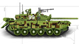 Tank building blocks set 99 Tank blocks Military Series toys Compatible Lego Tank