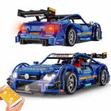 1989pcs RC Mercedes C63 AMG DTM Building block car set | Building Mould King | Compatible Lego