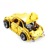 1124pcs 2 in 1 DIY Assembling RC Transformer Bumblebee Car Model Compatible Lego Technic Building Blocks
