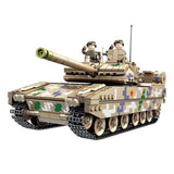 1424pcs WW2 Chinese light main battle tank  building blocks set Compatible Lego Tank