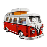 1354pcs T1 Camper Van Classic Bus Mould  Building Block Compatible Lego car set