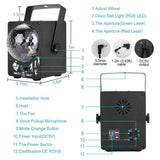 Magic Ball Laser Party Holiday  Stage Laser Light