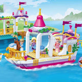 2557pcs Princess Castle Royal Celebration Sets Building Blocks Compatible Lego Friends Set