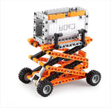 10 in 1 Smart Acousto-optic induction city port truck engineering car  building blocks Toy Set Compatible Lego Truck