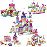 2557pcs Princess Castle Royal Celebration Sets Building Blocks Compatible Lego Friends Set