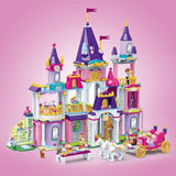 2557pcs Princess Castle Royal Celebration Sets Building Blocks Compatible Lego Friends Set
