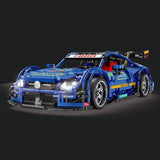 1989pcs RC Mercedes C63 AMG DTM Building block car set | Building Mould King | Compatible Lego