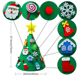OurWarm DIY Toddler Felt Christmas Tree