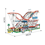 4299+pcs Roller Coaster Set Building Blocks creator expert Compatible Lego Friends Set