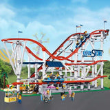 4299+pcs Roller Coaster Set Building Blocks creator expert Compatible Lego Friends Set