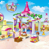 2557pcs Princess Castle Royal Celebration Sets Building Blocks Compatible Lego Friends Set
