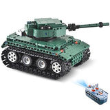 313PCS RC Military Tiger 1 Tanks Building Blocks  set Compatible Lego Tank