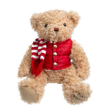 2018 Edition 12 Inch Plush Anniversary Bear With Puffer Vest