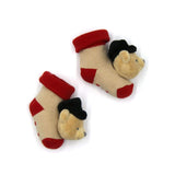 FAO Holiday Bear Baby Socks