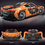3228pcs Technic McLaren P1 Orange Racing Car Set Building Block Compatible Lego car set