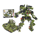 99 Main Battle Tanks Deformation Transformer Robot  Military Building Blocks toy Compatible Lego Set