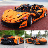 3228pcs Technic McLaren P1 Orange Racing Car Set Building Block Compatible Lego car set