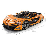 3228pcs Technic McLaren P1 Orange Racing Car Set Building Block Compatible Lego car set