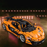 3228pcs Technic McLaren P1 Orange Racing Car Set Building Block Compatible Lego car set