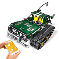 RC Remote Control Suspension Vehicle Building Blocks Kits Tracked Racer Car Compatible Lego Set