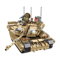 1687pcs Challenger 2 Military Main Battle Tank  building blocks set Compatible Lego Tank