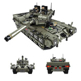 Leopard 2 Main battle Tank Military Series building blocks toy Compatible Lego tank