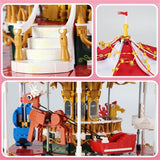 2592+pcs Expert City Fancy Carousel  Building Blocks Set Compatible Lego Set