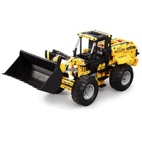 491pcs Assembled RC Wheel Loader Bulldozer Excavator Car building blocks toys Compatible Lego set