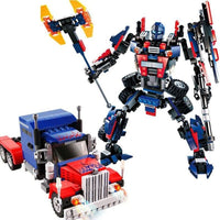 Transformation Robot Building blocks Set Big Truck Building Blocks toys Compatible Lego Set