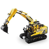 2 in 1 Remote Control Robot RC Excavator Building Blocks Toys Compatible Lego transformer