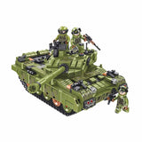 99 Main Battle Tanks Deformation Transformer Robot  Military Building Blocks toy Compatible Lego Set