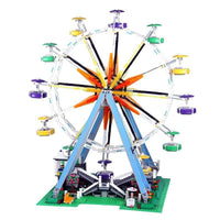 2464+pcs City Ferris Wheel Creator streetview Building Blocks Set Compatible Lego Friends Set